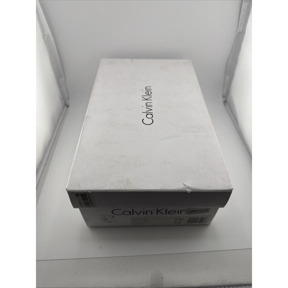 Calvin Klein Women’s Elin Oxblood Patent Leather Pointed Shoes Flats Sz 9 M NWB - Picture 10 of 10